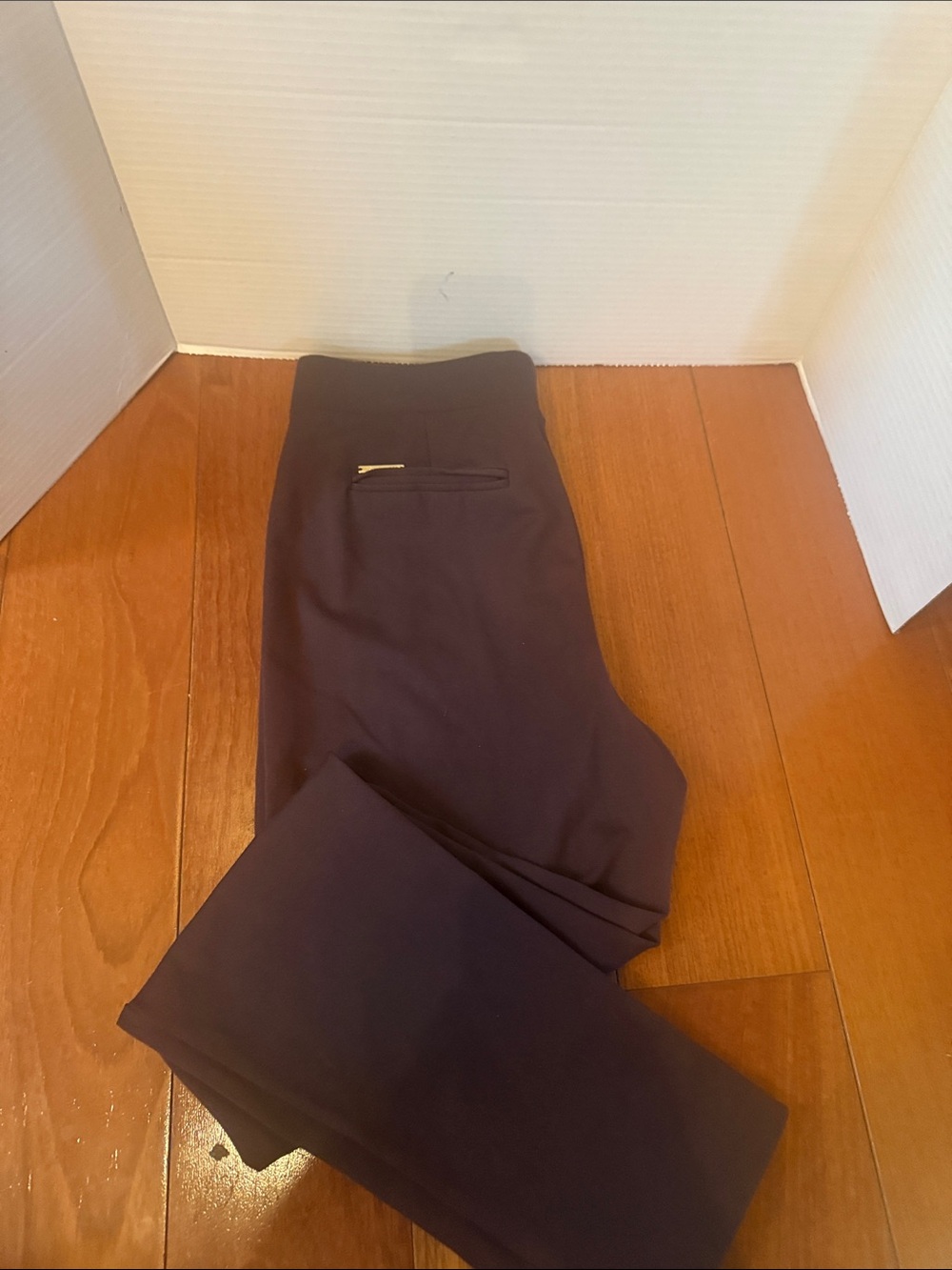 Women’s Michael Kors brown business casual Stretch Dress Pants slim sz M
